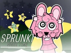 لعبة Sprunki Night Time 2 على الانترنت