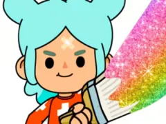 لعبة Coloring Book: Toca Boca Rita على الانترنت