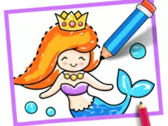 لعبة Toddler Drawing: Mermaid على الانترنت