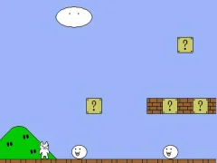 لعبة Cat Mario على الانترنت
