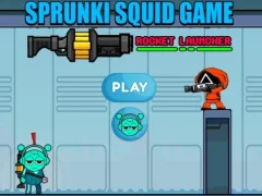 لعبة Sprunki Squid Game Rocket Launcher على الانترنت