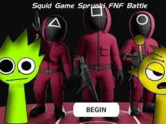 لعبة Squid Game Sprunki Fnf Battle على الانترنت