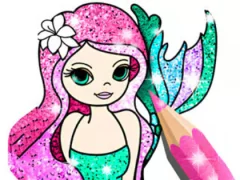 لعبة Coloring Book: Little Mermaid على الانترنت