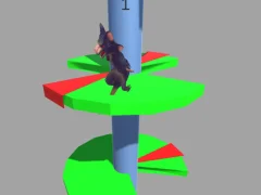 لعبة Ratomilton Helix Jump على الانترنت