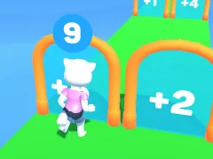 لعبة Cat Angela Running على الانترنت