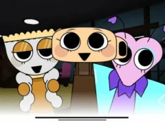 لعبة Sprunki x Dandy's World 2 على الانترنت