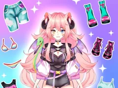 لعبة Anime Dress Up Moe على الانترنت