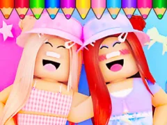 لعبة Coloring Book: Roblox Bestie على الانترنت