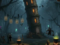 لعبة Arcane Witch1 Escape على الانترنت