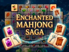 لعبة Enchanted Mahjong Saga على الانترنت