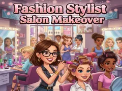 لعبة Fashion Stylist Salon Makeover على الانترنت
