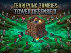 لعبة Terrifying Zombies Tower Defense II على الانترنت