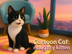 لعبة Cartoon Сat: naughty kitten على الانترنت
