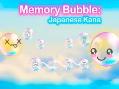 لعبة Memory Bubble: Japanese Kana على الانترنت
