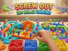 لعبة Screw Out 3D: Relax Unwind على الانترنت
