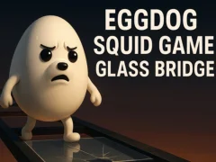 لعبة Eggdog Squid Game Glass Bridge على الانترنت