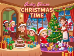 لعبة Baby Hazel Christmas Time على الانترنت