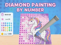 لعبة Diamond Painting by Number على الانترنت