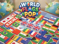 لعبة World Flags Pop على الانترنت