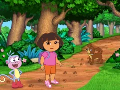لعبة Dora the Explorer Find Those Puppies على الانترنت