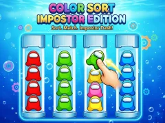 لعبة Color Sort Impostor Edition على الانترنت