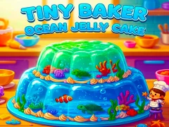 لعبة Tiny Baker Ocean Jelly Cake على الانترنت