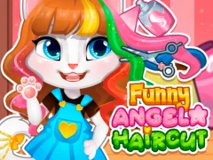 لعبة Funny Angela Haircut على الانترنت