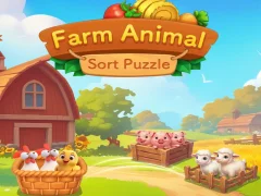 لعبة Farm Animal Sort Puzzle على الانترنت