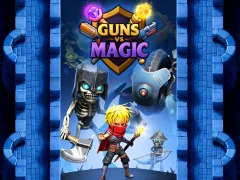 لعبة Guns vs Magic على الانترنت