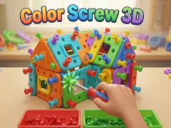 لعبة Color Screw 3D على الانترنت