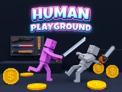 لعبة Human Playground على الانترنت