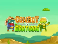 لعبة Cowboys vs. Martians على الانترنت