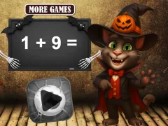 لعبة Halloween Tom Math Challenge على الانترنت