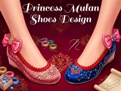 لعبة Princess Mulan Shoes Design على الانترنت