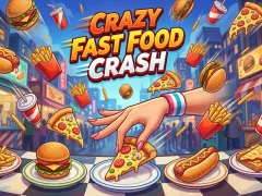 لعبة Crazy Fast Food Crash على الانترنت