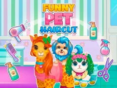 لعبة Funny Pet Haircut على الانترنت