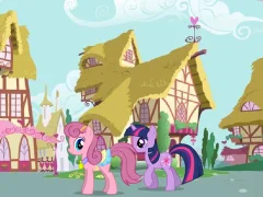 لعبة My Little Pony Friendship magic Adventures in Ponyville على الانترنت