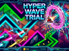 لعبة Hyper Wave Trial على الانترنت