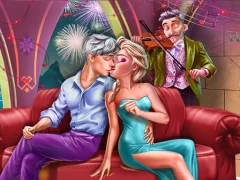 لعبة Ice Queen Romantic New Years Eve على الانترنت