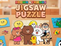 لعبة Brown And Friends Jigsaw Puzzle على الانترنت