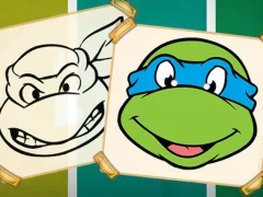 لعبة Ninja Turtles Coloring Book على الانترنت