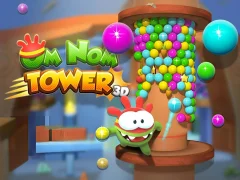 لعبة Om Nom Tower 3D على الانترنت