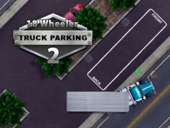 لعبة 18 Wheeler Truck Parking 2 على الانترنت