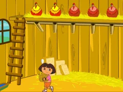 لعبة Dora The explorer Saves the Farm على الانترنت