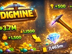 لعبة Digmine على الانترنت