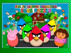 لعبة Famous Cartoon Characters Eggs على الانترنت