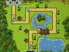 لعبة Medieval Castle Defense على الانترنت