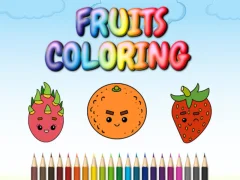 لعبة FRUITS COLORING على الانترنت