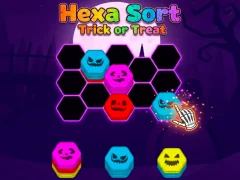 لعبة Hexa Sort Trick or Treat على الانترنت