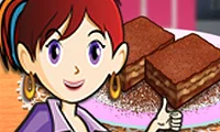 لعبة Sara`s Cooking Class Caramel Nut Brownie على الانترنت